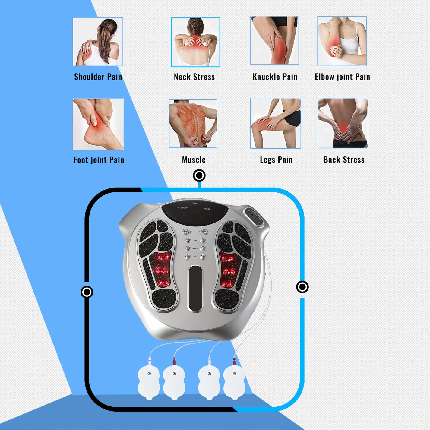 PureMate PM605 Ergonomic Foot Circulation Massager